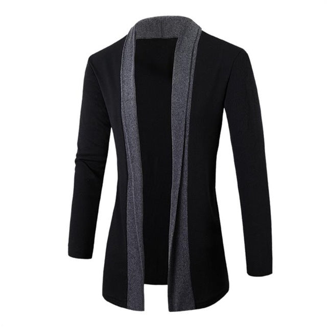 Mens Cardigan Jacket, Slim Fit