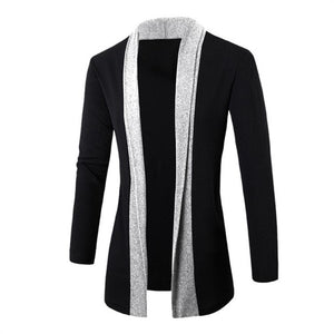 Mens Cardigan Jacket, Slim Fit