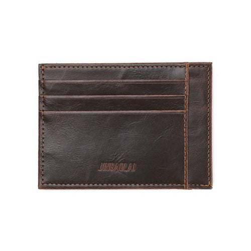 Wallet Leather Black/Brown