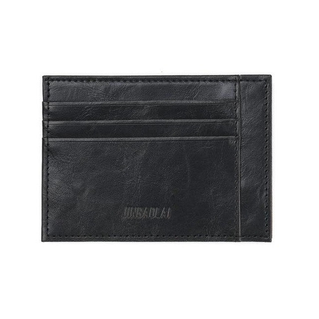 Wallet Leather Black/Brown