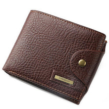 Wallet Leather /w Button