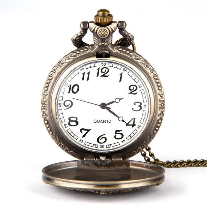 Vintage Bronze Pocket Watch