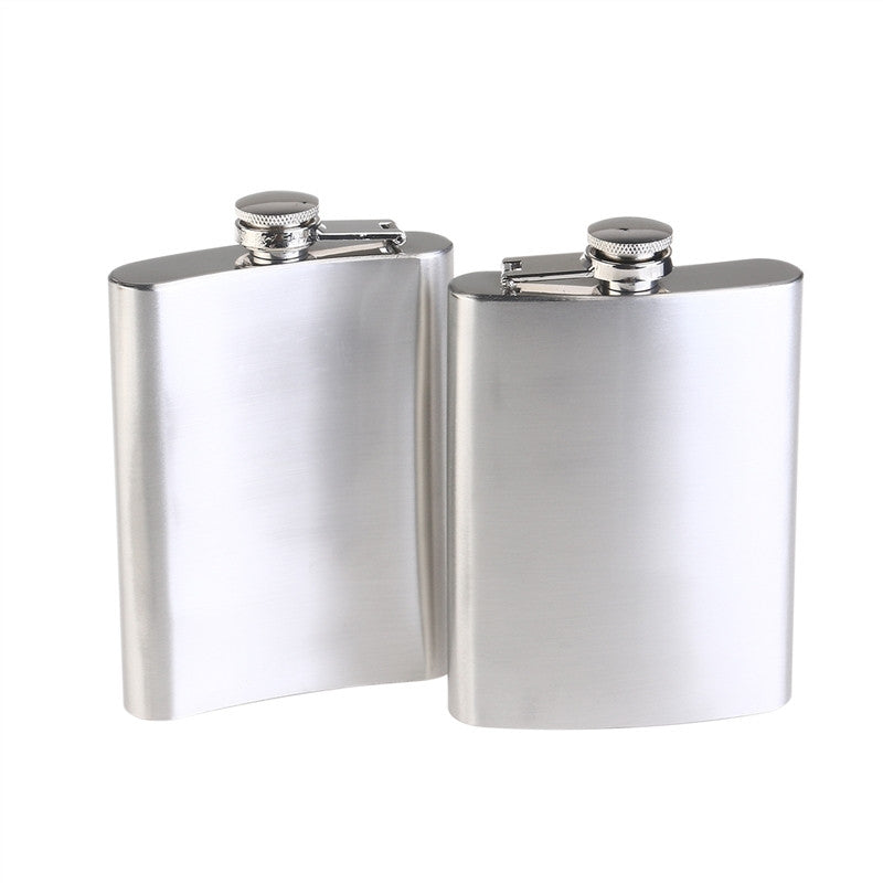 Stainless Steel Hip Flask Hip Flask (2-Pack)