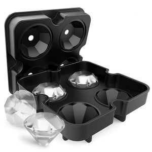 Diamond-Shaped Ice Cube Tray